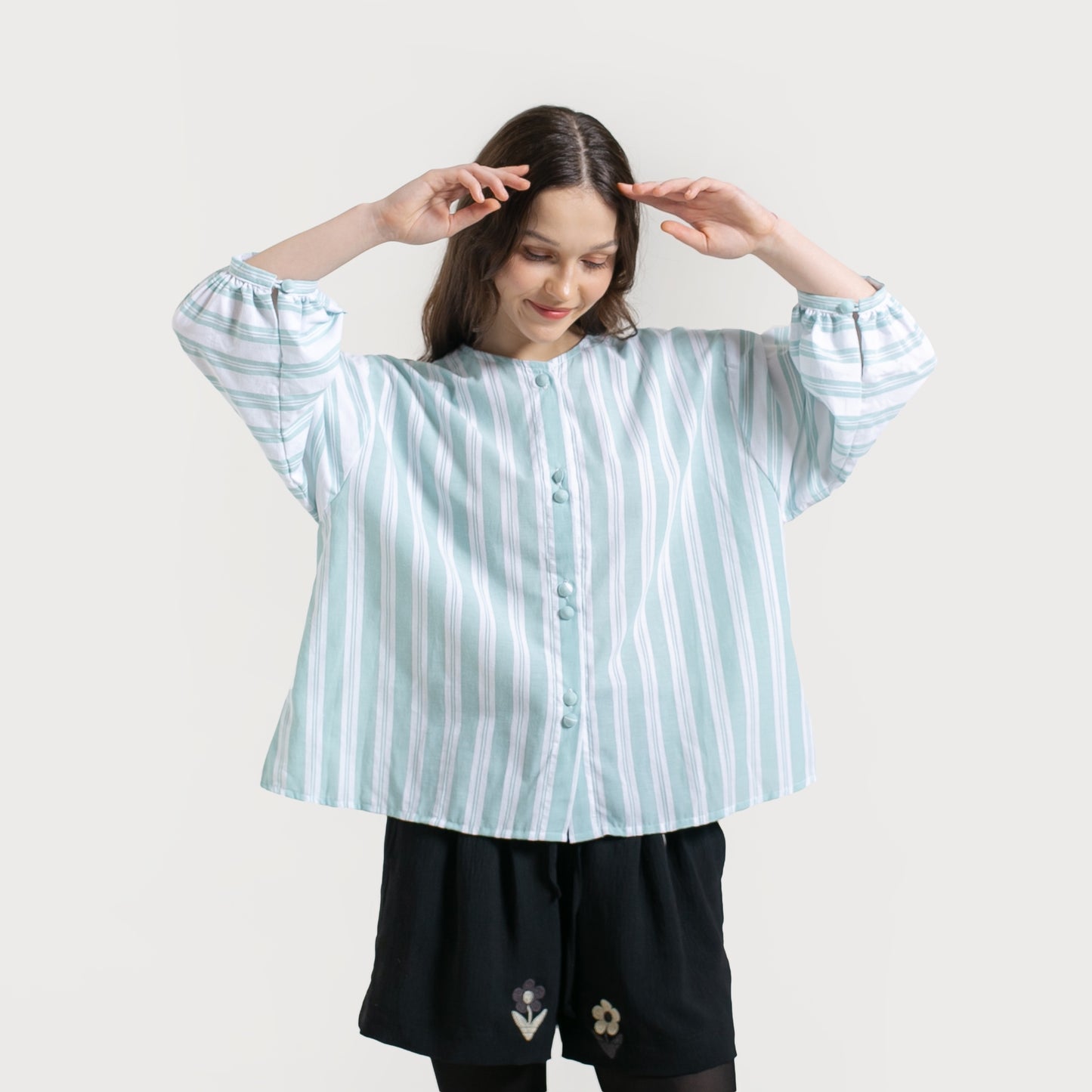 Fugu Blouse Mint