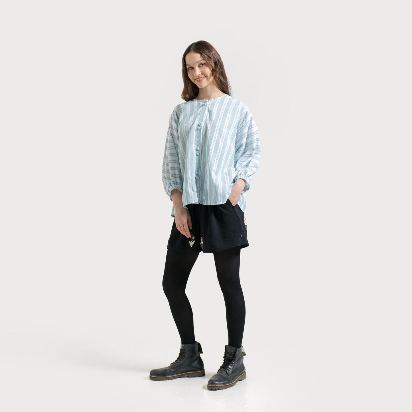 Fugu Blouse Mint