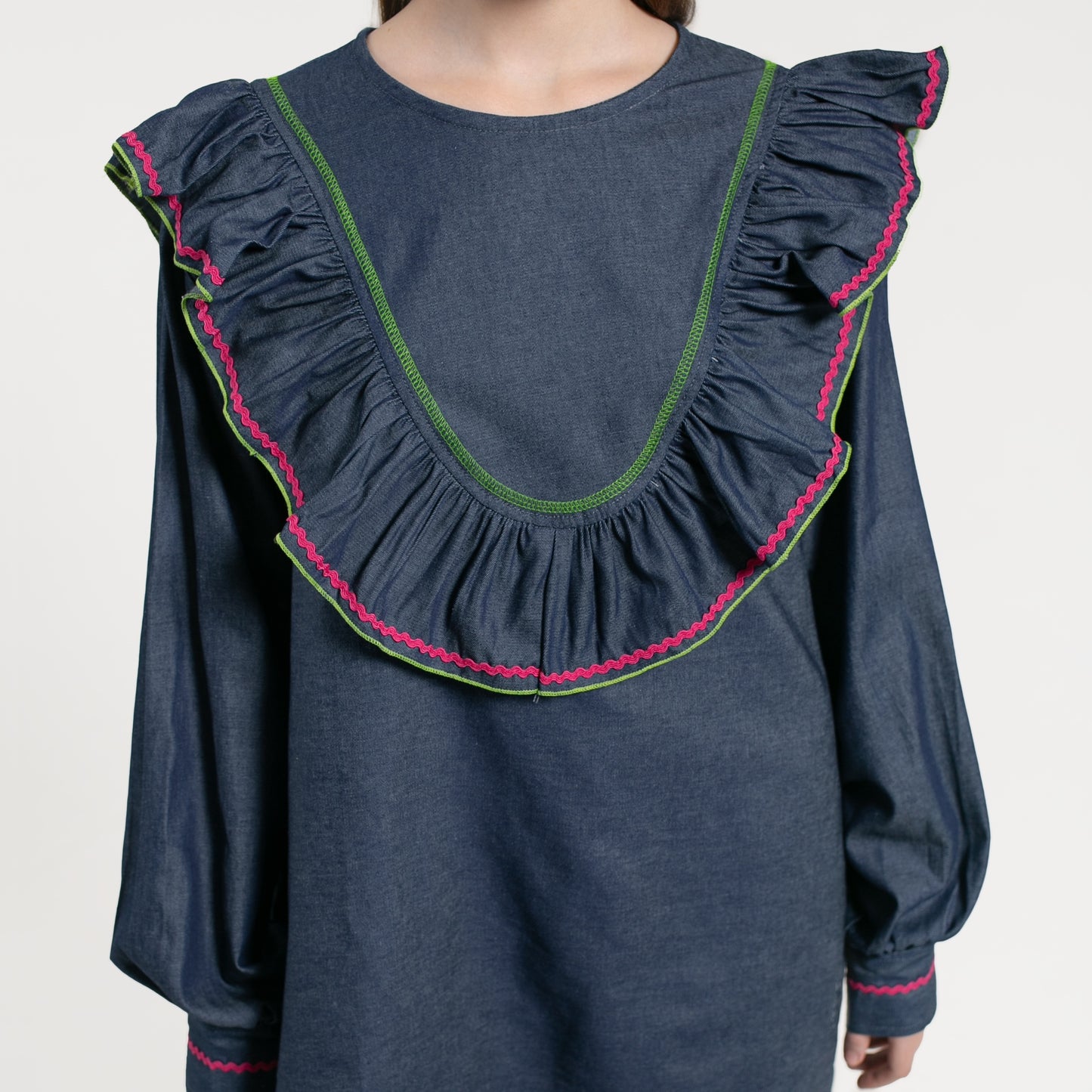 Berrylime Ruffle Dress