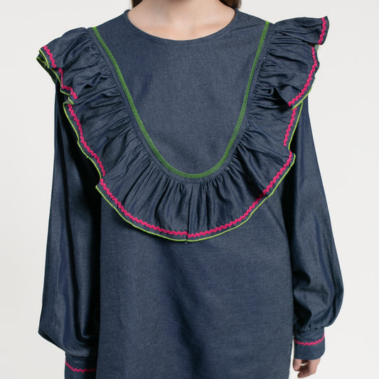 Berrylime Ruffle Dress