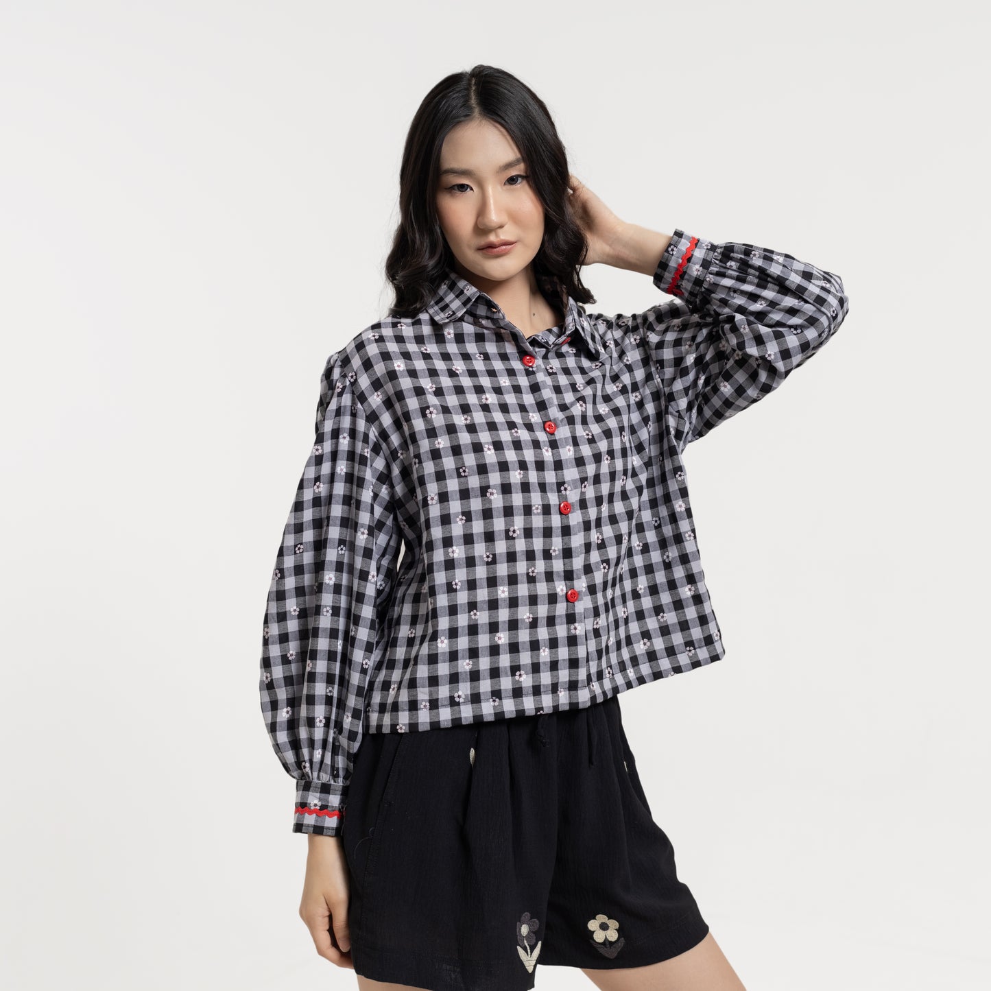 Fleur Puff Blouse
