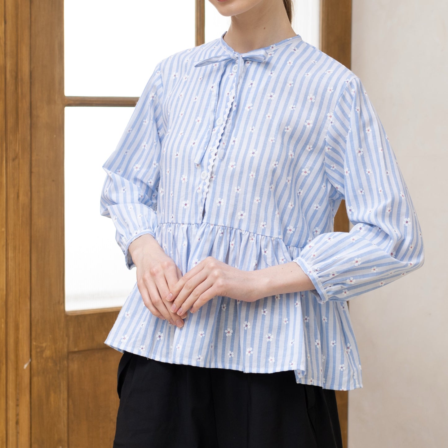 Kelly Fleur Blouse Light Blue
