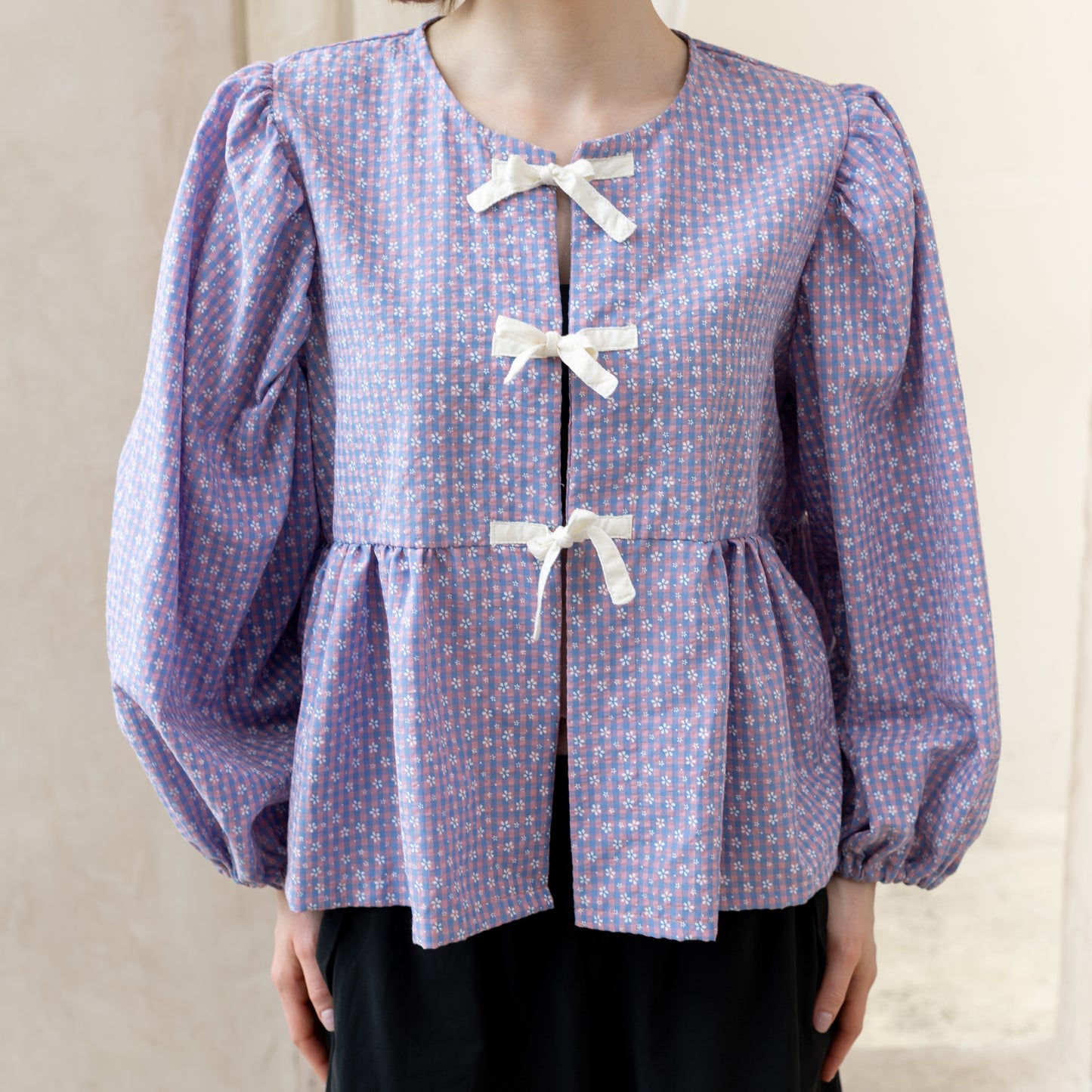 Puff Blouse Lilac