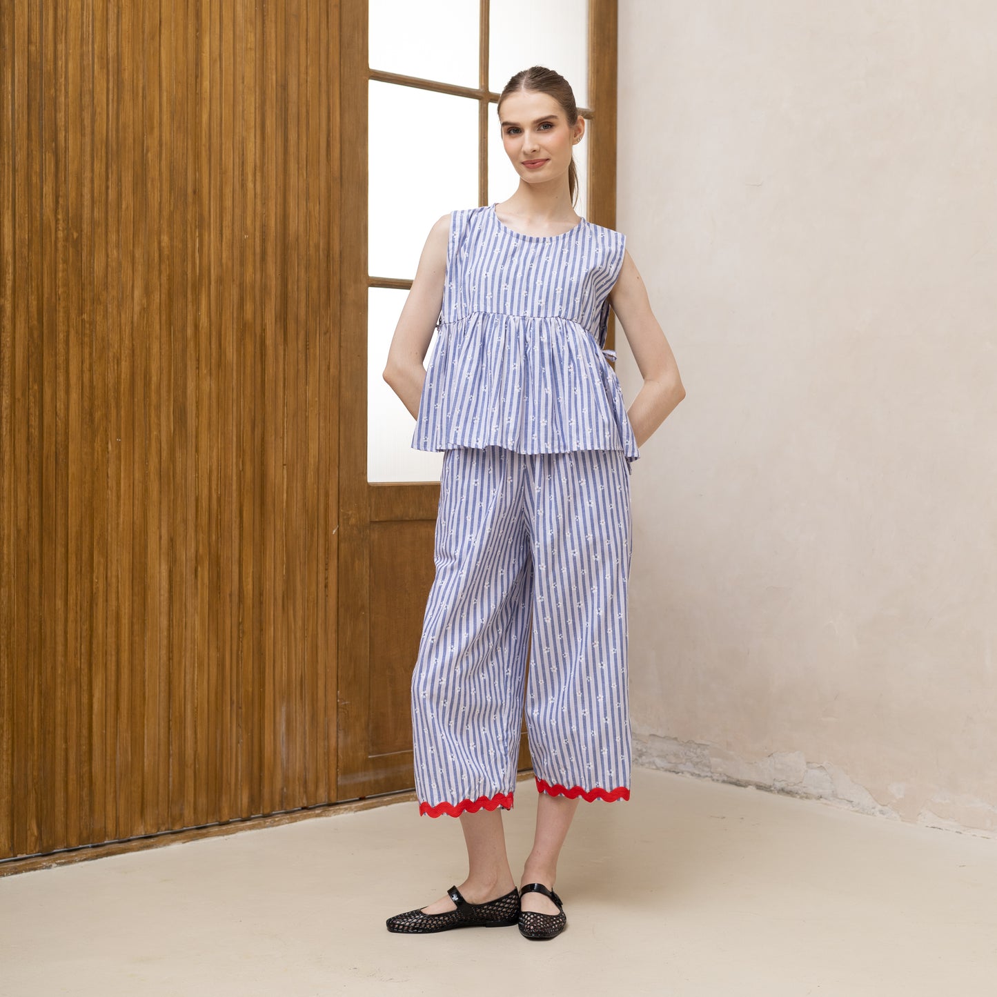 Colette Pants - Dark Blue