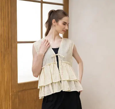 Marie Vest Lime