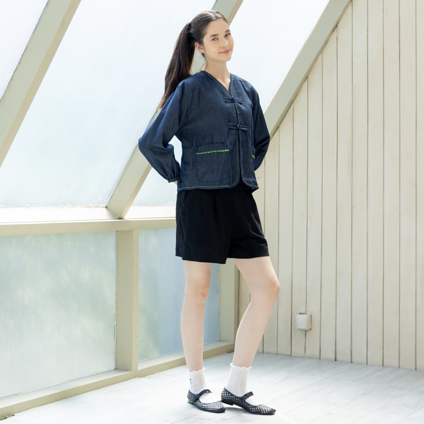 Daria Denim Outer