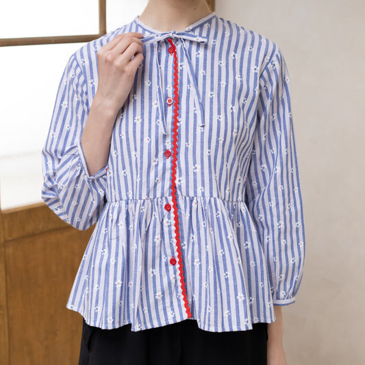 Kelly Fleur Blouse Denim Blue