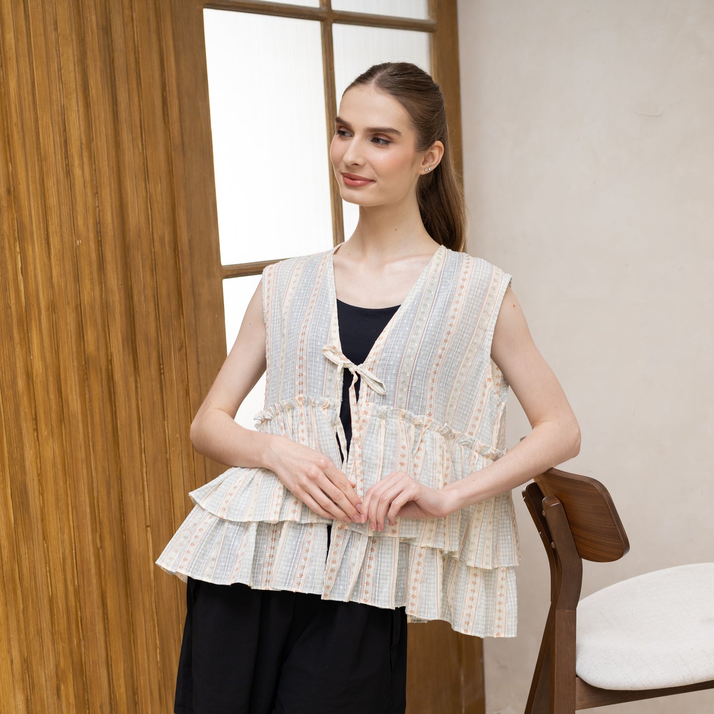 Marie Vest Blue