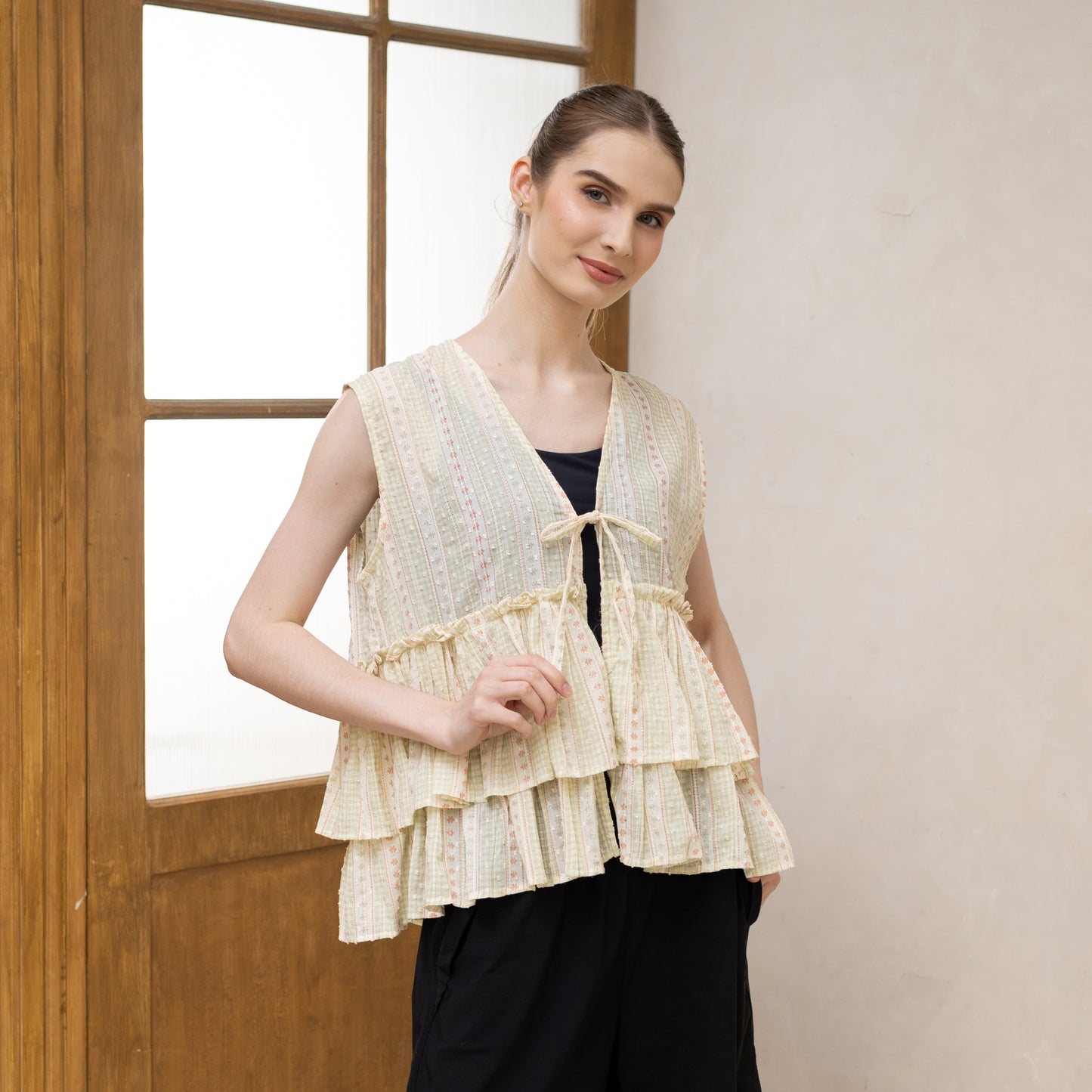 Marie Vest Lime