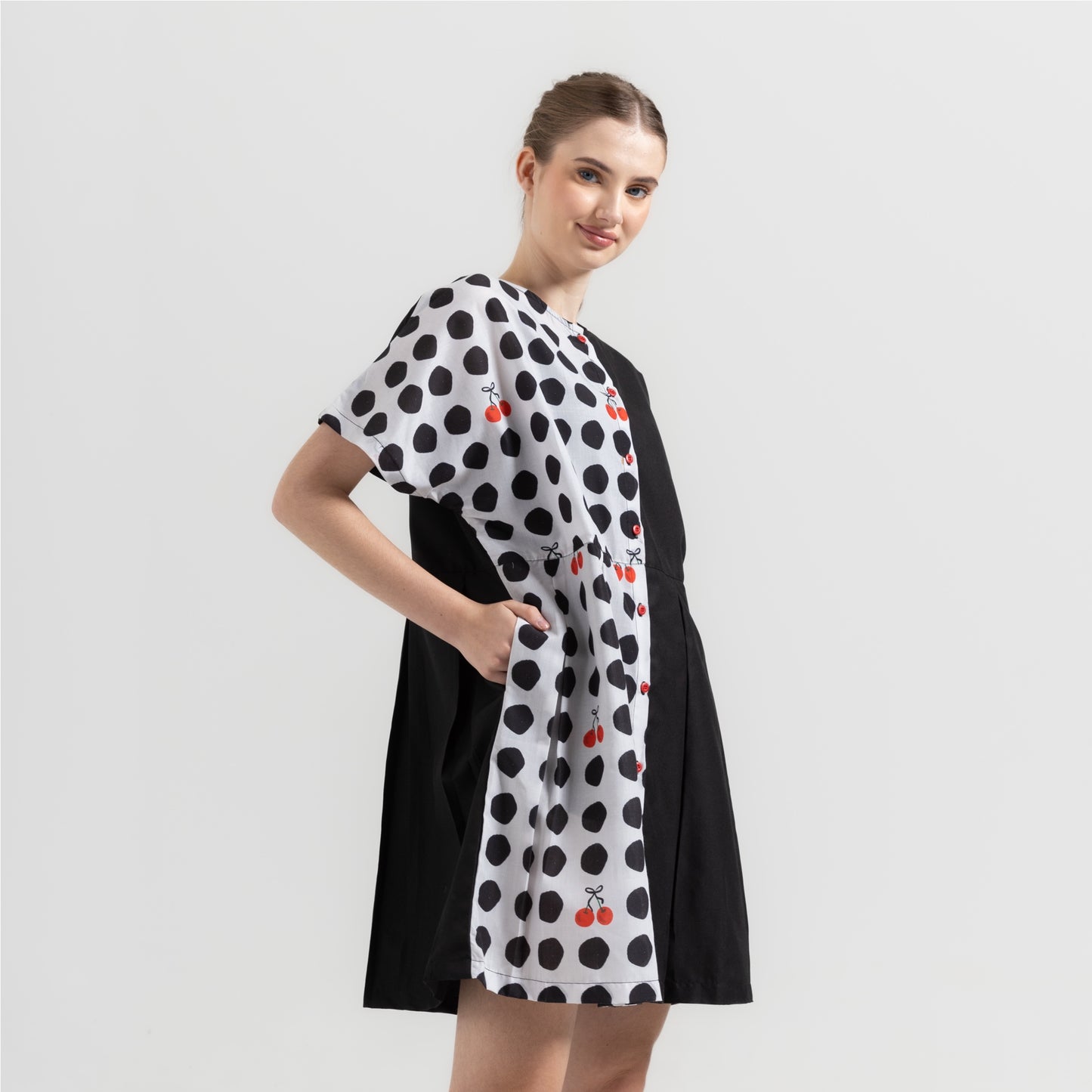 Cherry Polka Dress