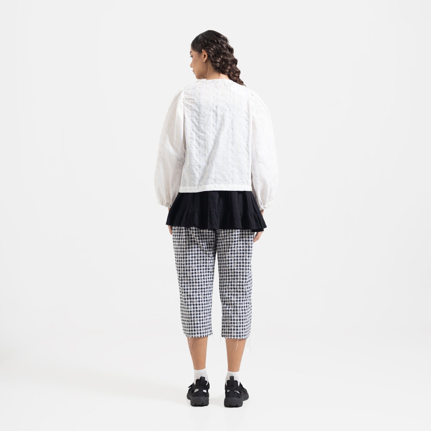 Daria Fleur Blouse Ivory