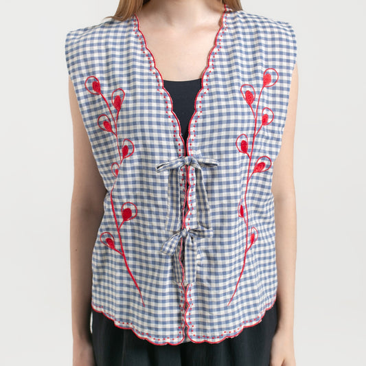 Embro Vest Blue