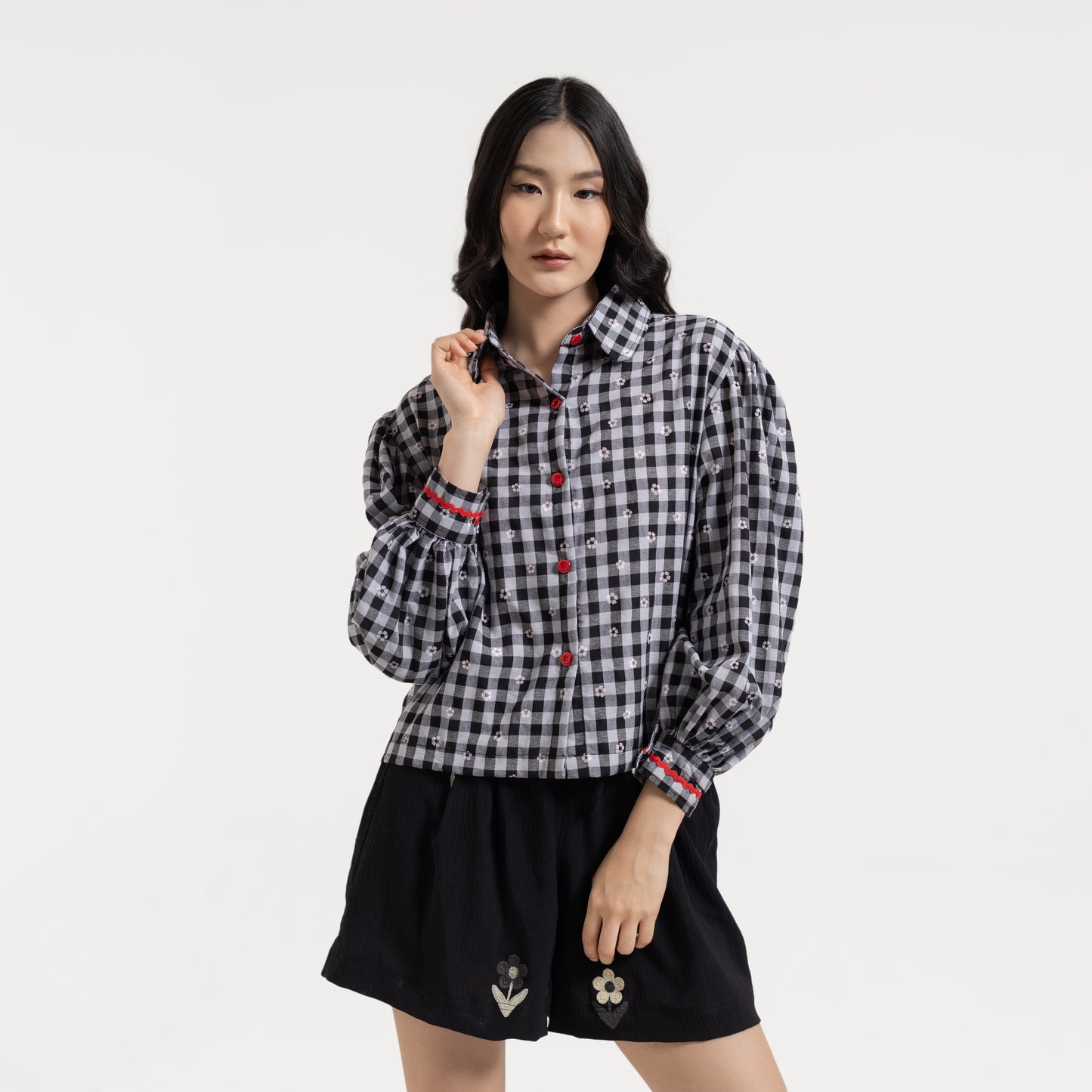 Fleur Puff Blouse