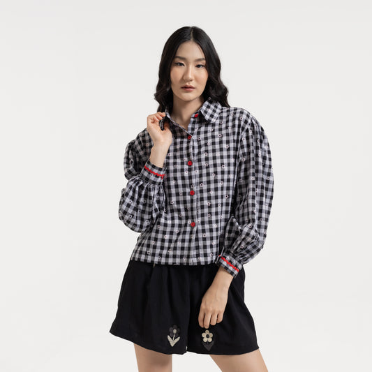Fleur Puff Blouse