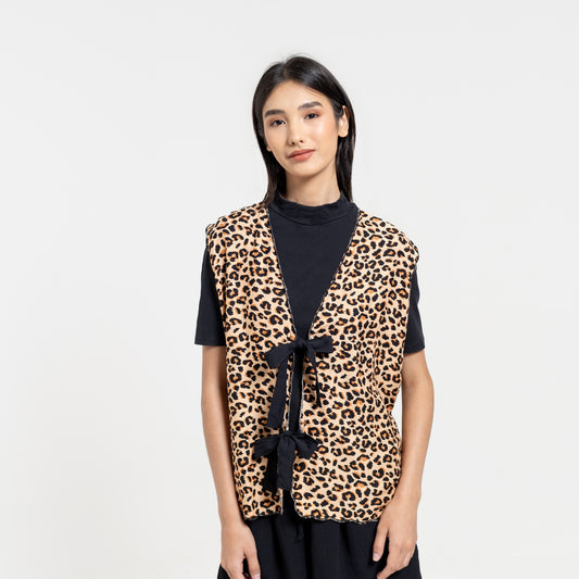 LEOPARD VEST