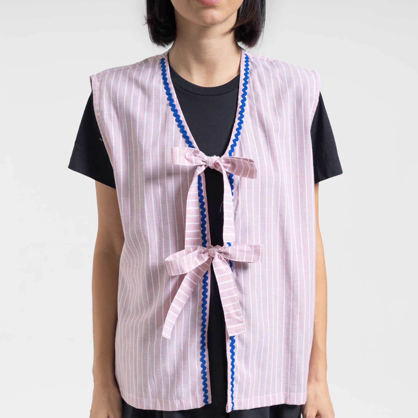 Froyo Stripes Vest Pink
