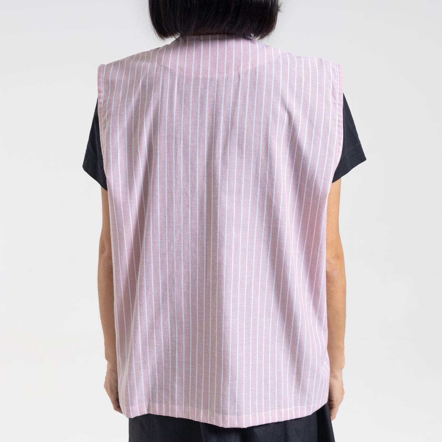 Froyo Stripes Vest Pink