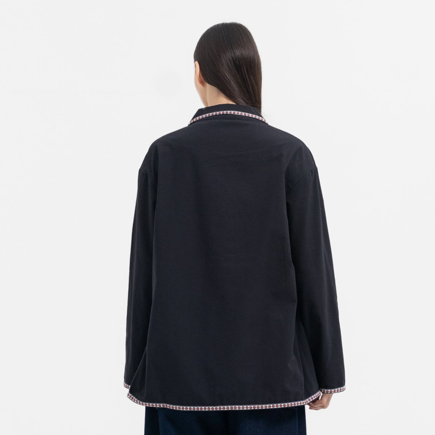 Ivy Cotton Jacket Black