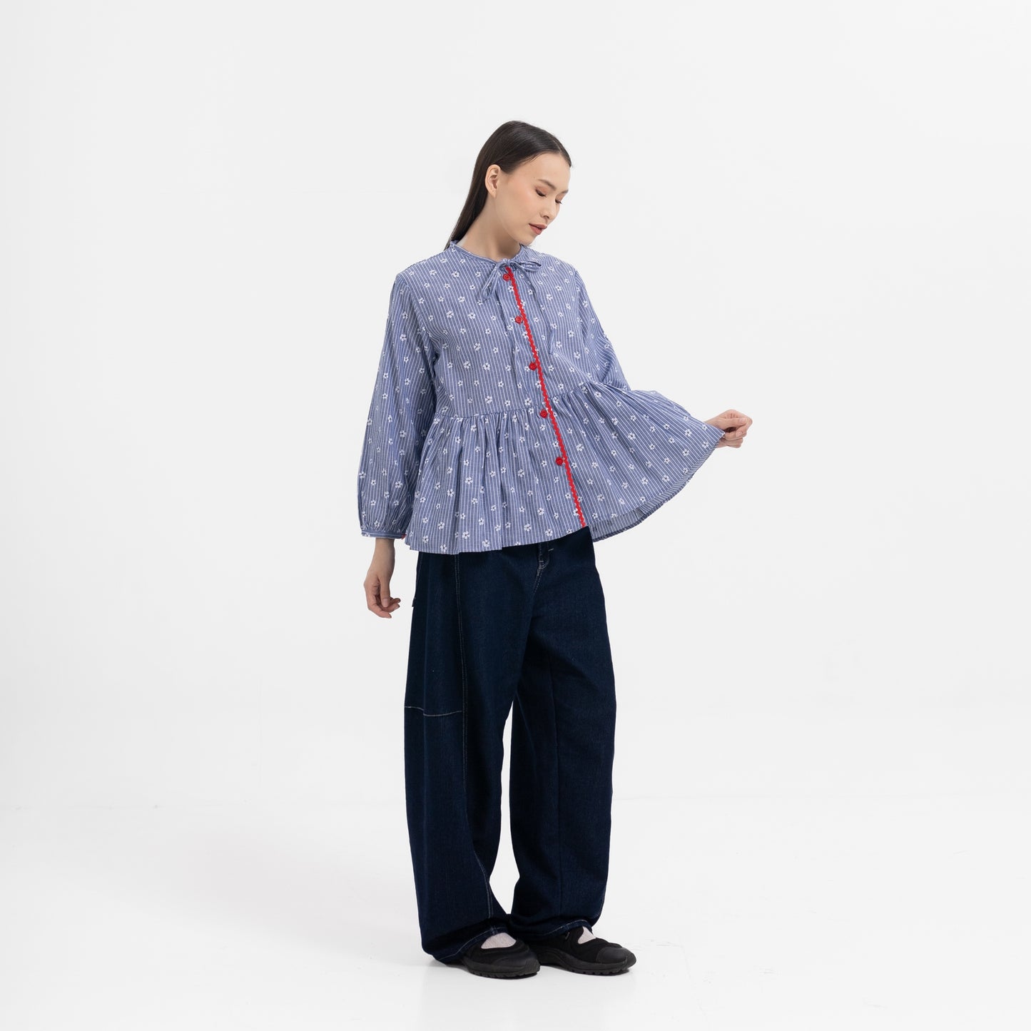 Kelly Fleur Blouse Blue