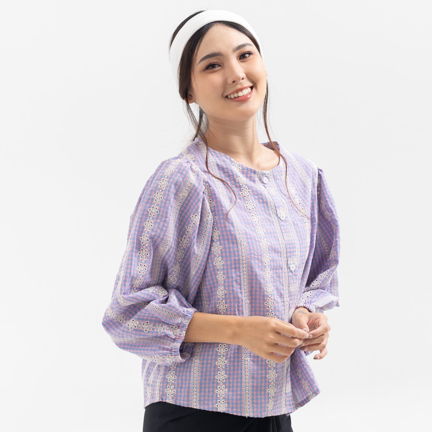 Daria Blouse Lilac