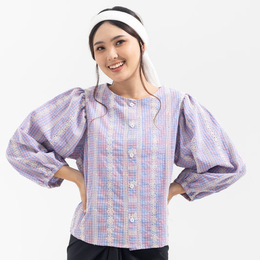 Daria Blouse Lilac