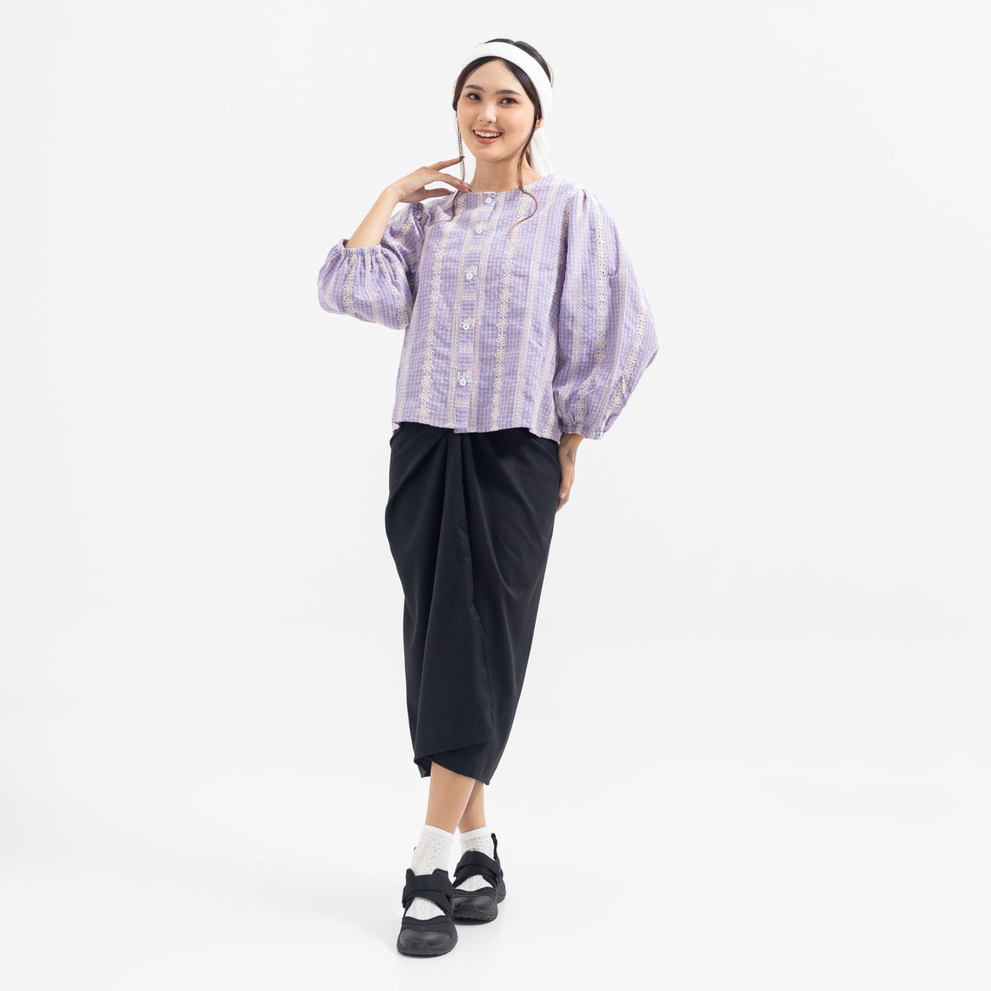 Daria Blouse Lilac