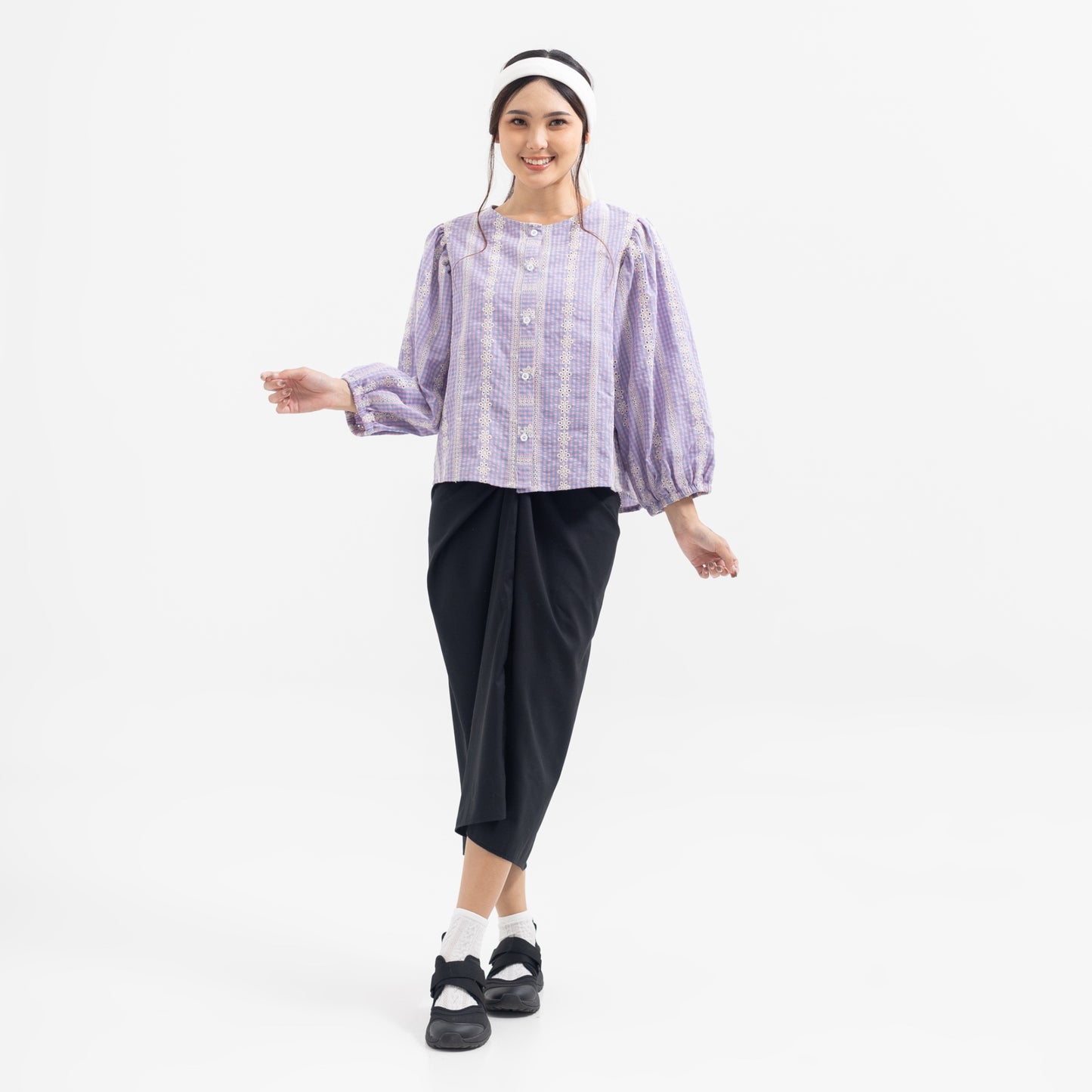 Daria Blouse Lilac