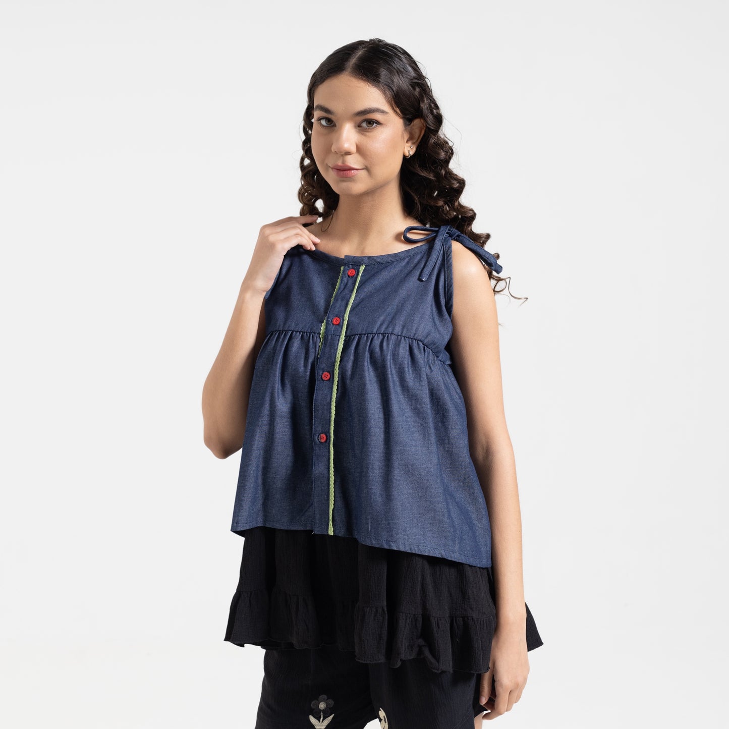 Lily Denim Tanks