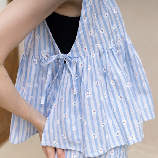 Colette Vest - Light Blue
