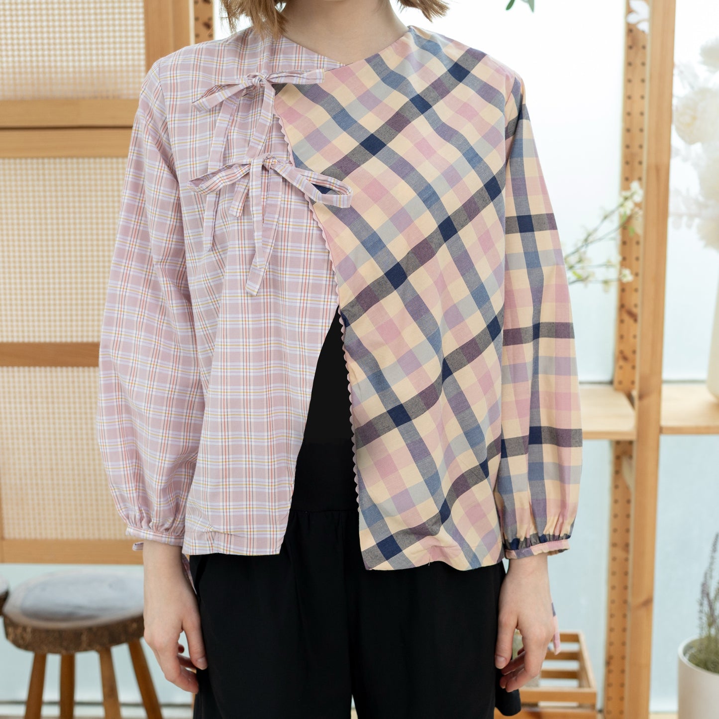 Belle Plaid Pink