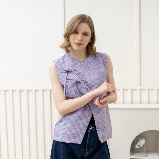 Belle Vest Lilac