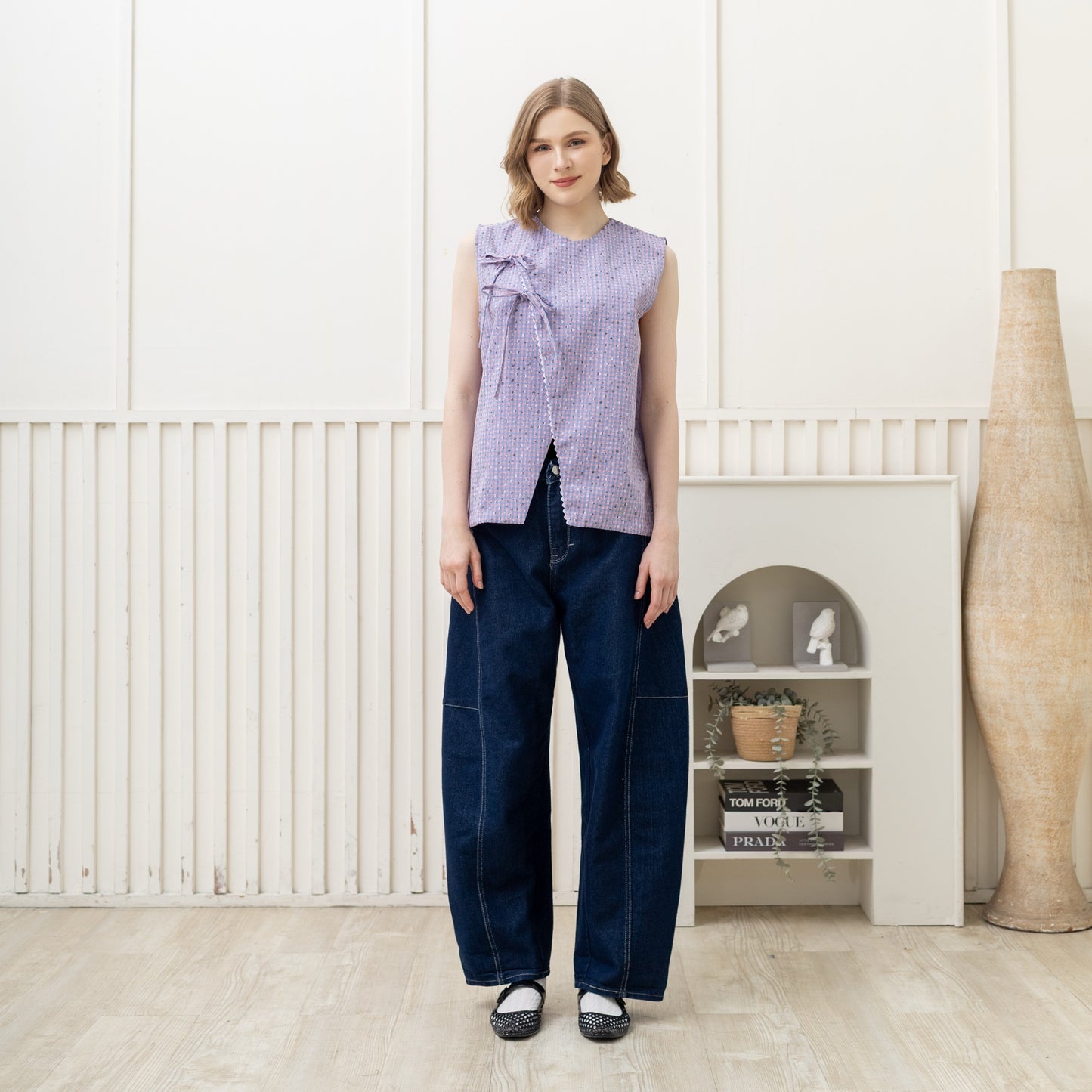 Belle Vest Lilac