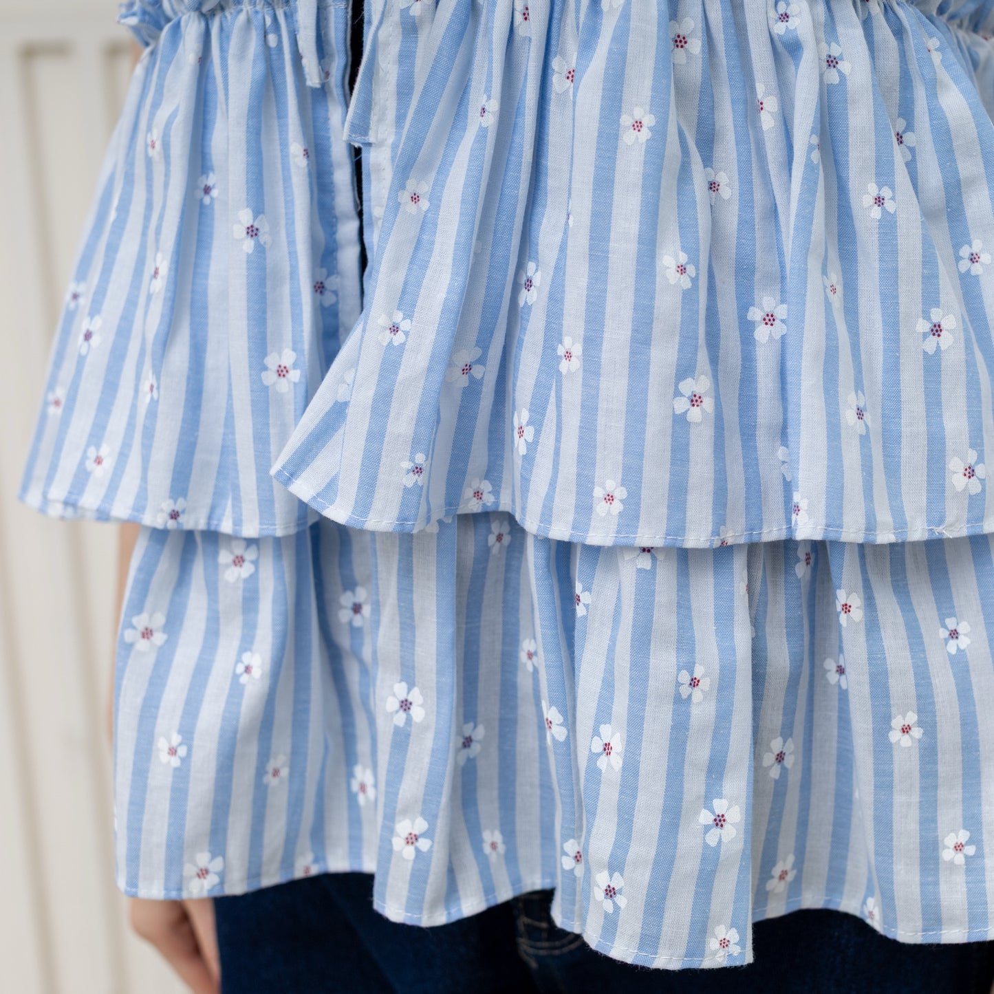 Marie Stripes Light Blue
