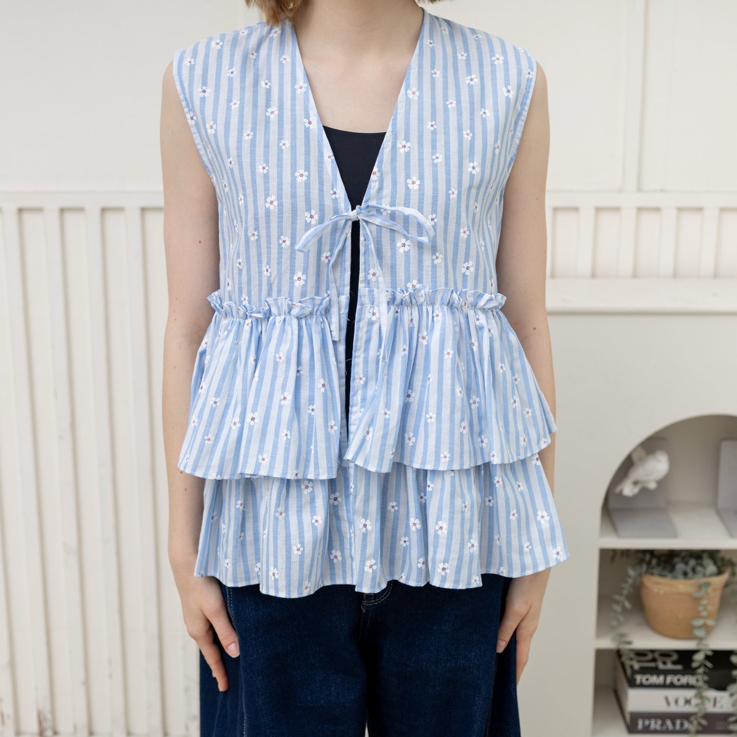 Marie Stripes Light Blue