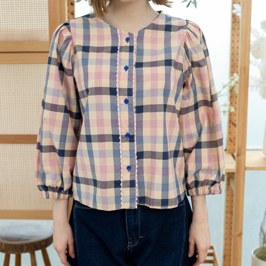 Daria Plaid Pink