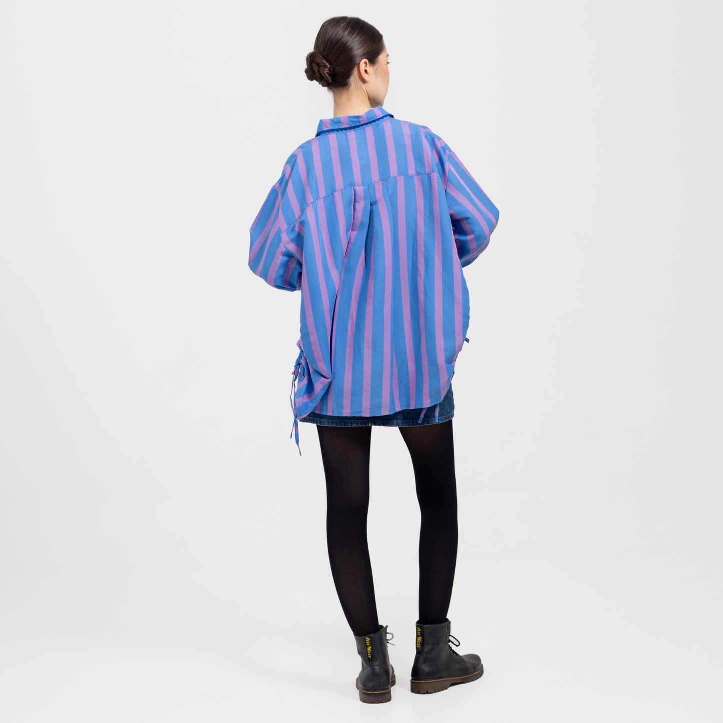 Abby Shirt Blue Lilac