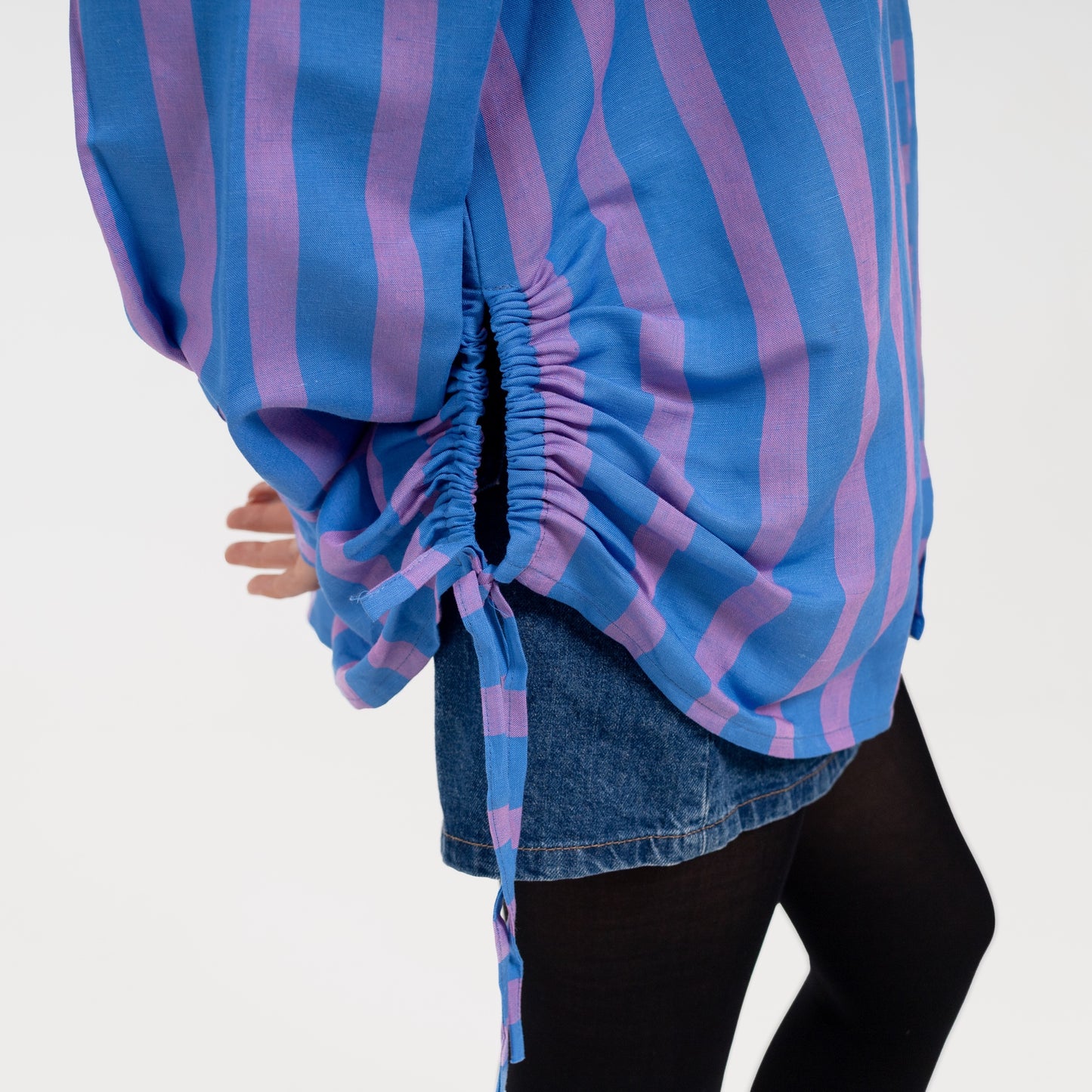 Abby Shirt Blue Lilac